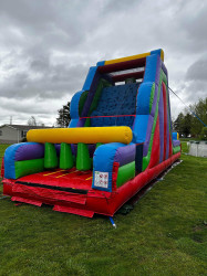 4020RC202 1739931086 40' Rock Climb Slide Obstacle Course