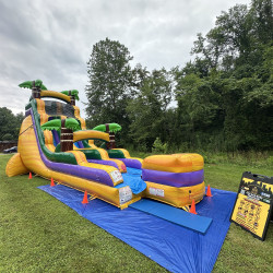 1820SLIDE 1754418386 18' Tropical Water Slide
