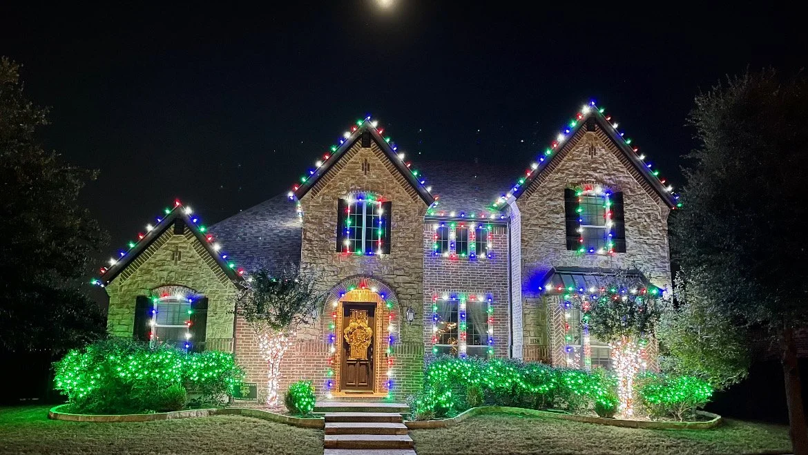 christmas lights house Christmas Lights Thank You Page