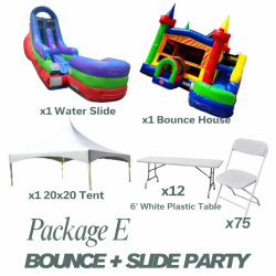 Package E Bounce + Slide Party