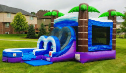 Tropical Water Slide Combo