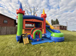 IMG 7382 1779046663 Rainbow Combo Bounce House (DRY)